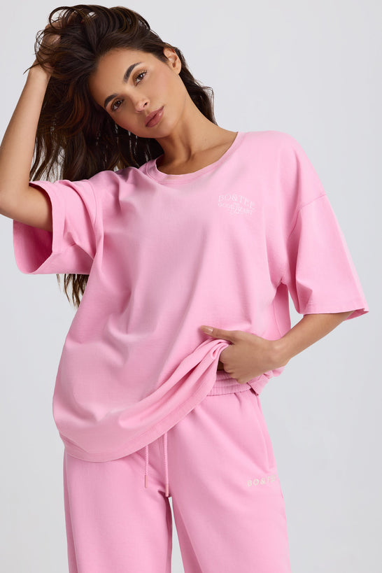 Oversized T-Shirt in Baby Pink