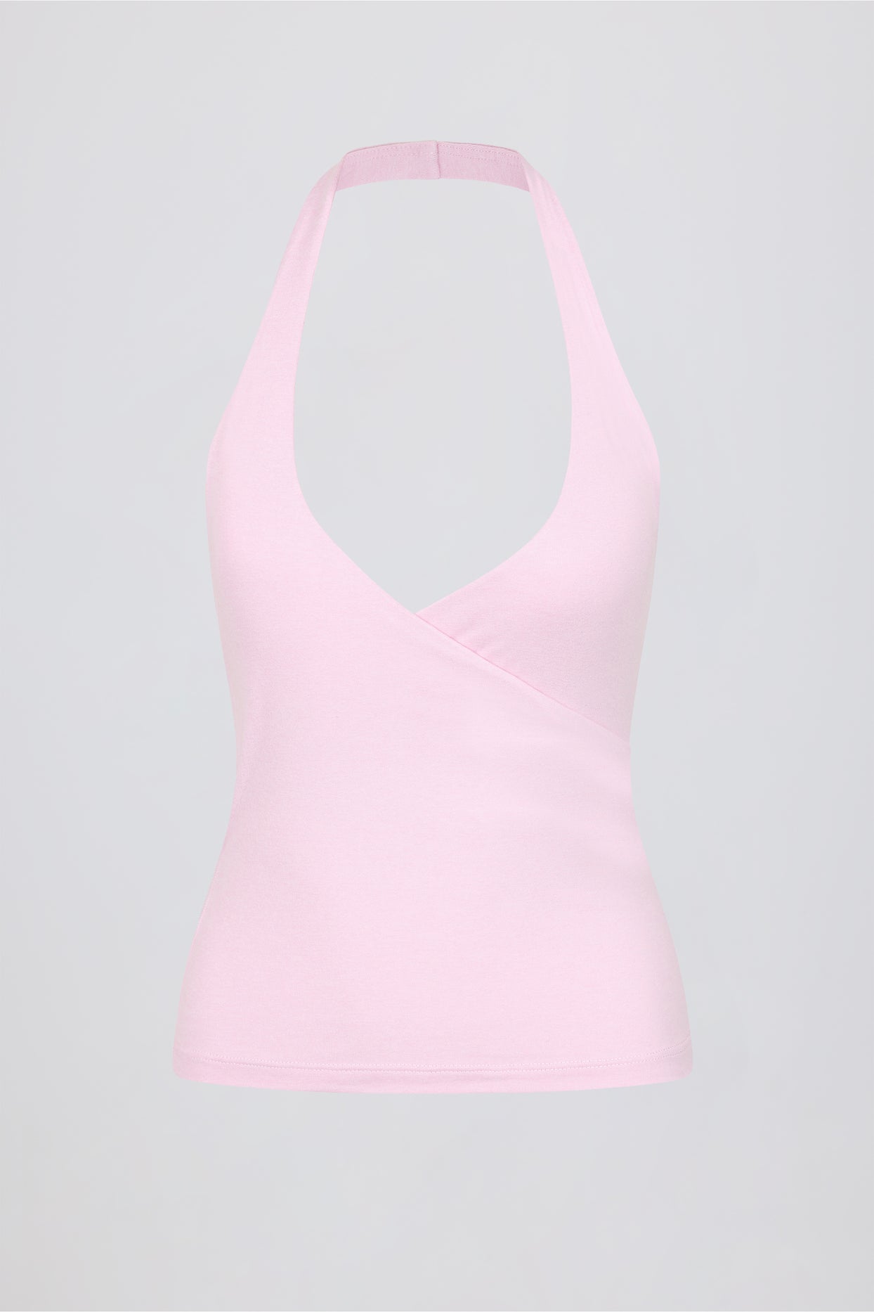 Halterneck Open-Back Tank Top in Bloom - 5