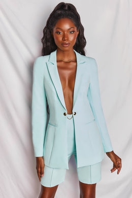 Suit Cycle Shorts in Turquoise