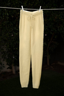 Petite Cosy Joggers in Yellow