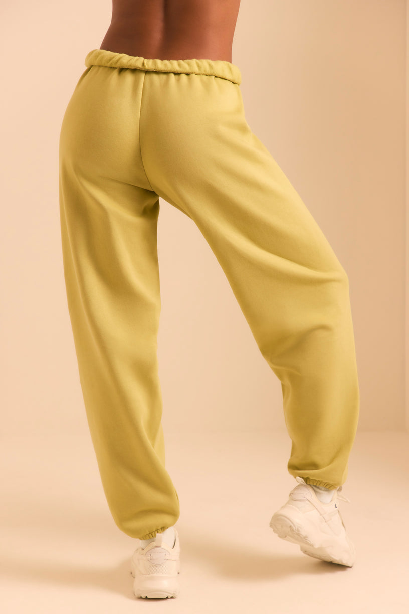 Petite Relaxed Fit Joggers in Matcha Green - 2