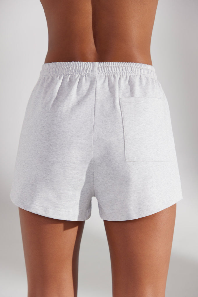 Sweat Shorts in Heather Grey